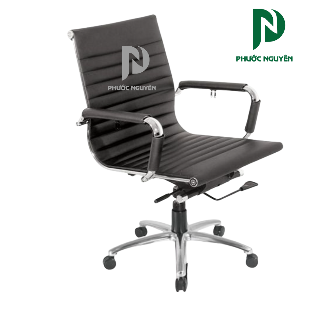 Ghế xoay da lưng thấp- 2007