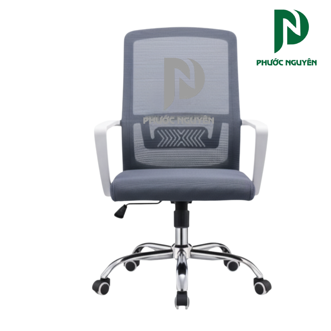 Ghế xoay văn phòng xám- 7302