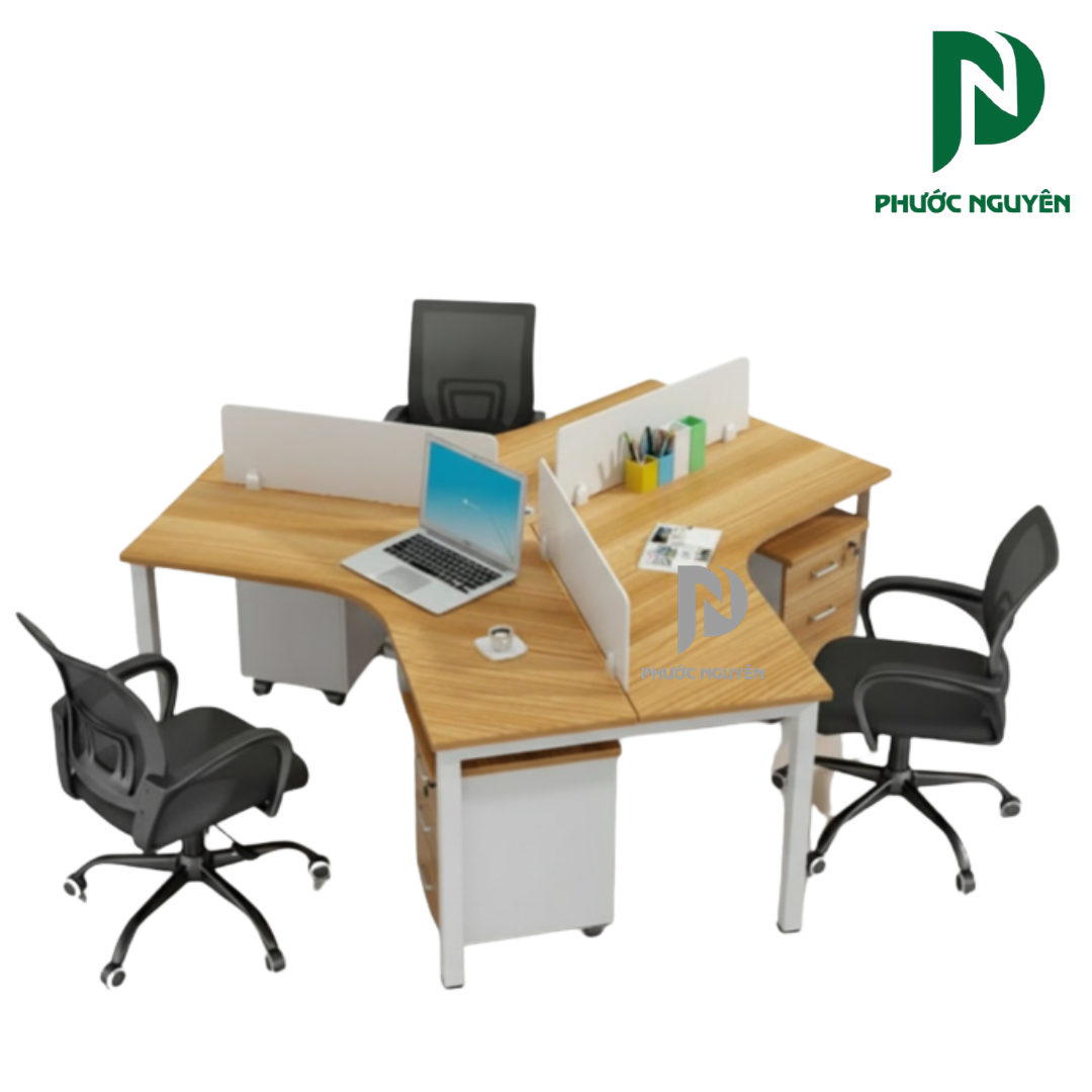 Bàn cụm 3 người- 001