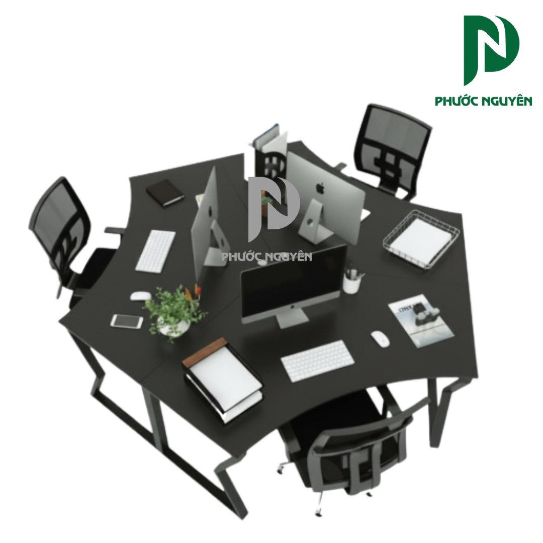 Bàn cụm 3 người-005