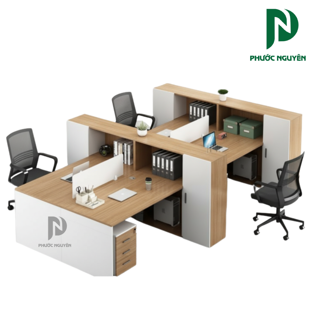 Bàn cụm 4 người- 003