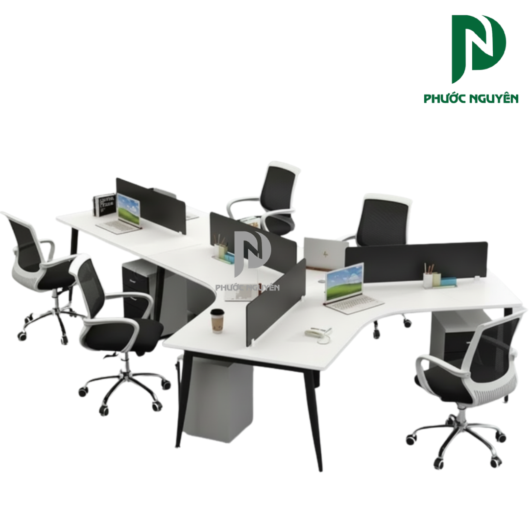 Bàn cụm 5 người- 004