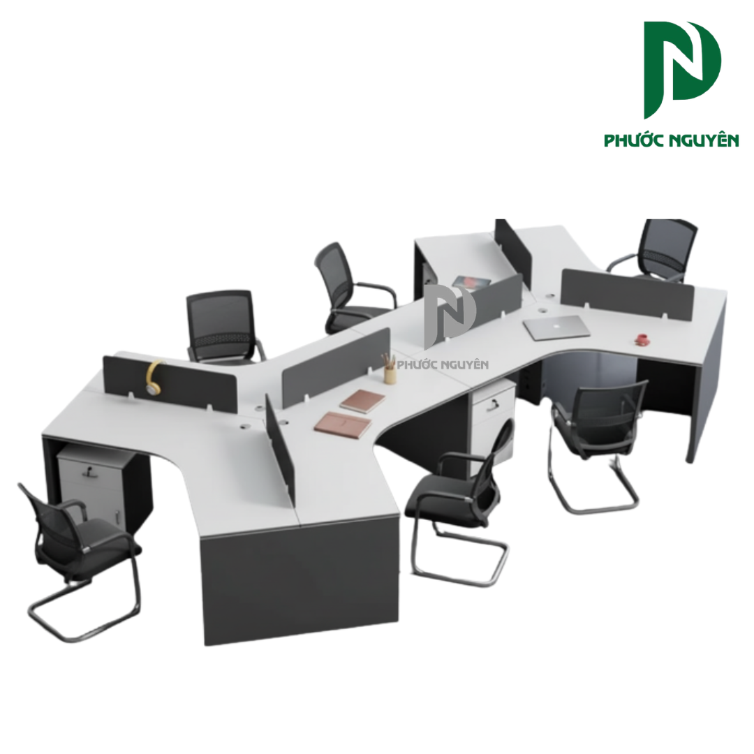 Bàn cụm 6 người- 001