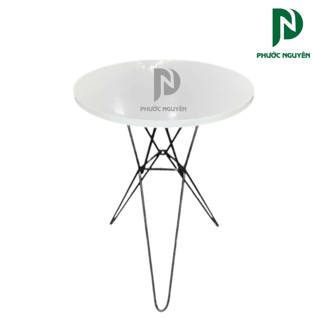 Bàn cafe chân sắt - 002