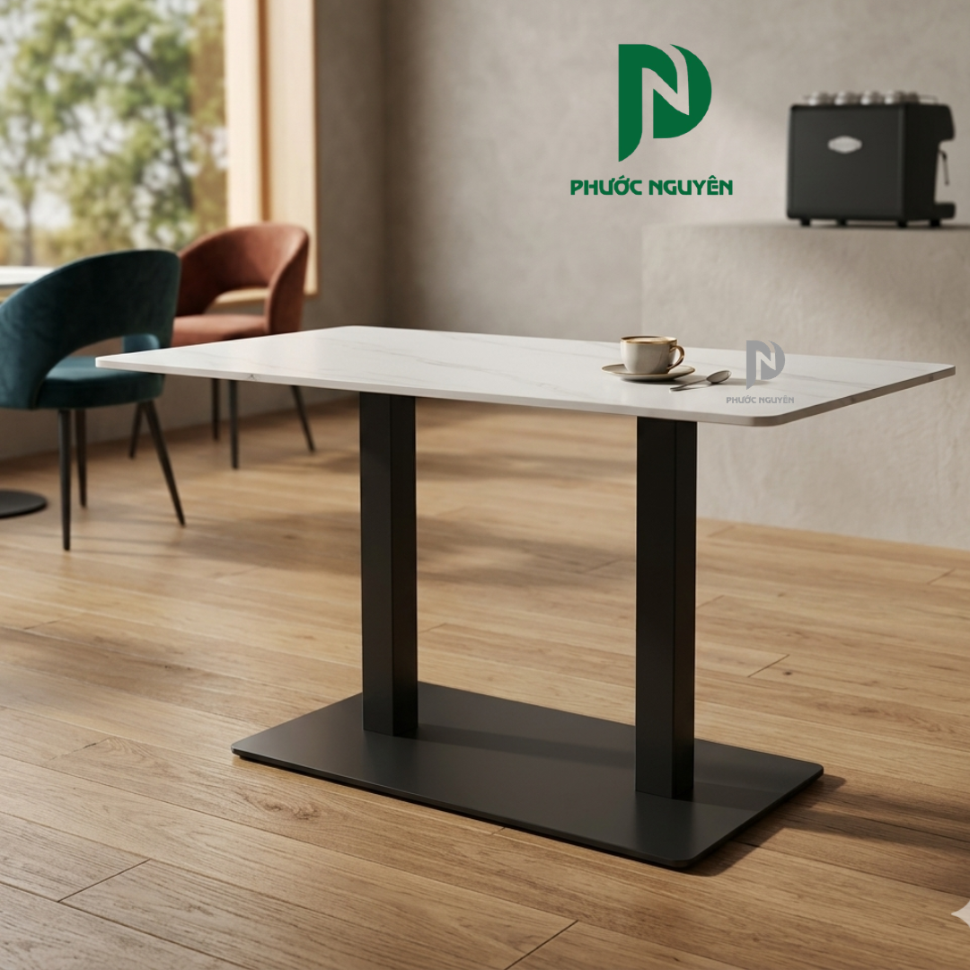 Bàn cafe chân sắt - 005