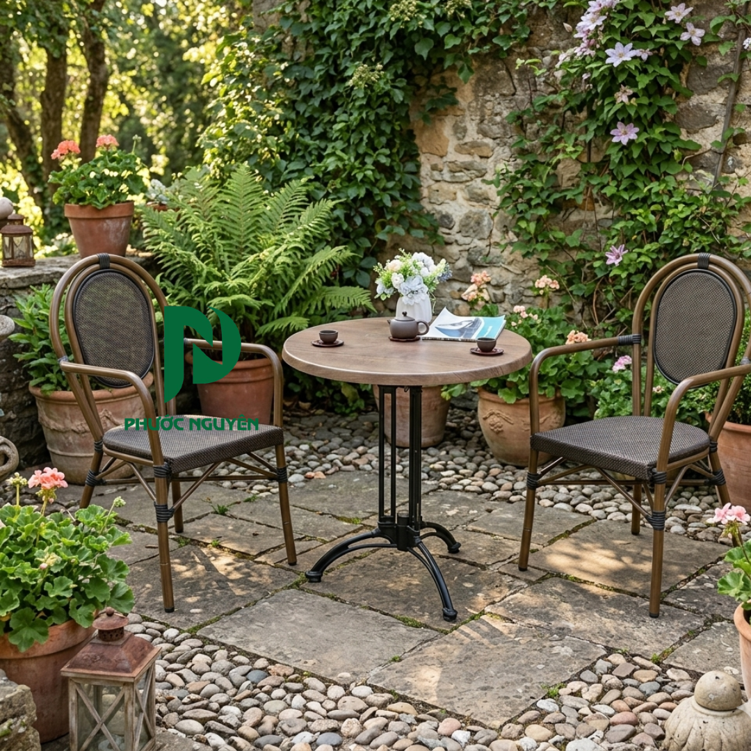 Bộ Bàn Ghế Sân Vườn - 002