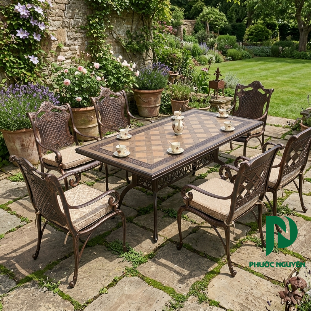 Bộ Bàn Ghế Sân Vườn - 003