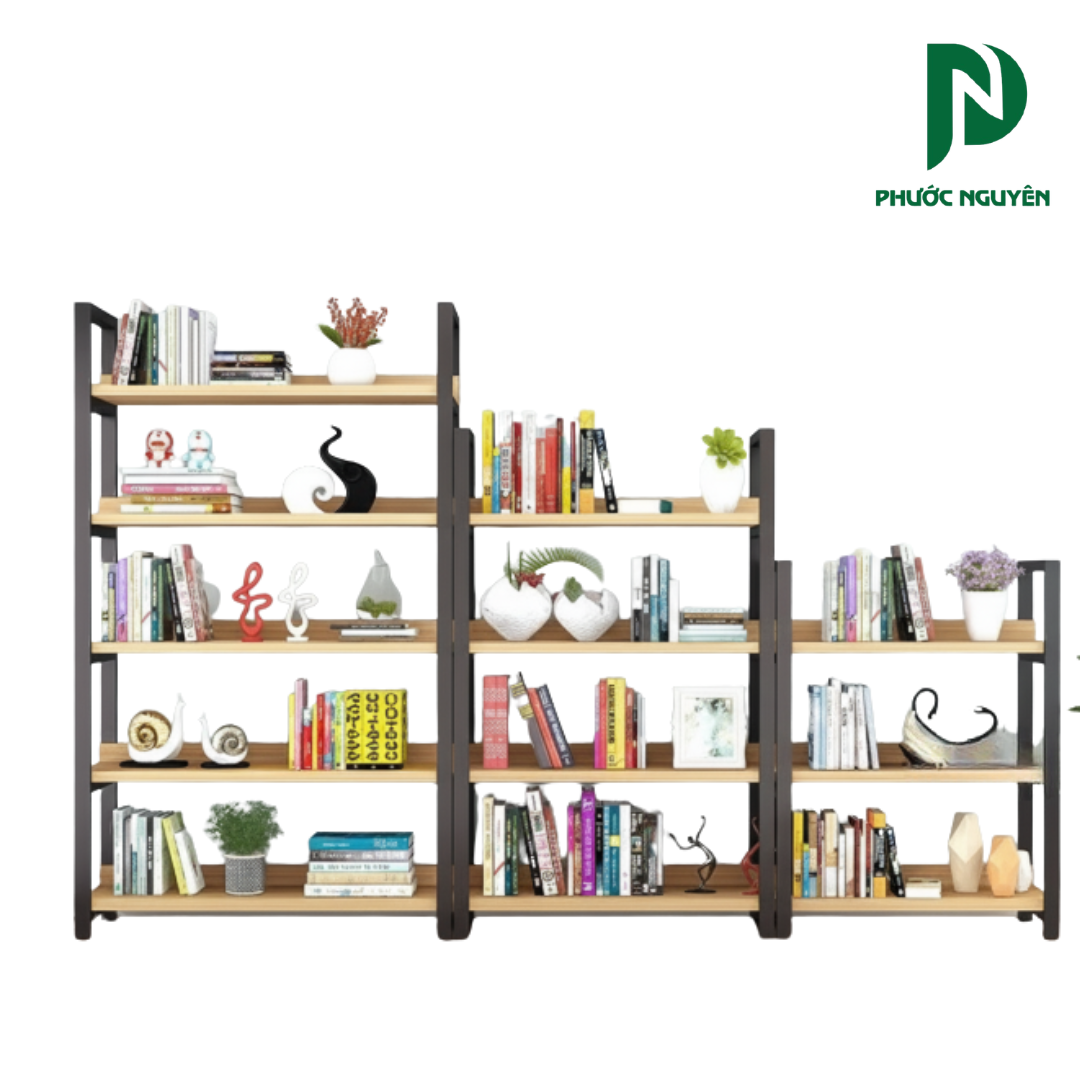 Kệ sách văn phòng 4 tầng- 003